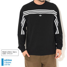 adidas 3 Stripes L/S Tee Originals GK2030画像