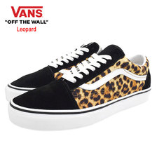 VANS Old Skool Black/True White Leopard VN0A4U3B3I6画像