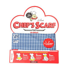 COOKMAN CHEF'S SCARF GINGHAM -NAVY- 233-01933画像