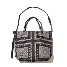 ATMOS LAB &times; MANASTASH PAISLEY BAG BLACK AL20F-03-BLK画像