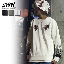 LEFLAH TIGER HALF ZIP SWEAT画像