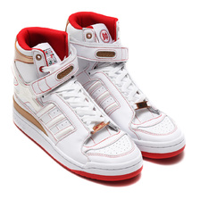 adidas FORUM HI OG FOOTWEAR WHITE/FOOTWEAR WHITE/SCARLET H04236画像