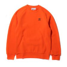 adidas PLRFLEECE CREW ENERGY ORANGE GE5214画像