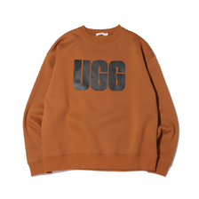 UGG FRON BIG LOGO SWEAT BROWN 20AW-UGTP10-BRN画像