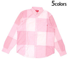 Supreme 20FW Patchwork Oxford Shirt画像