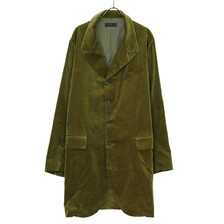 COLINA VELVETEEN LONG JACKET 203JK23画像