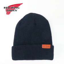RED WING MERINO WOOL KNIT HAT NAVY 97490画像