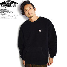 VANS SHERPA CREW TOPS -BLACK- 120K1110100画像