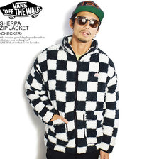 VANS SHERPA ZIP JACKET -CHECKER- 120K1110300画像