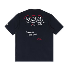 FILA x BTS DNA T SHIRT NAVY BM3052-20画像