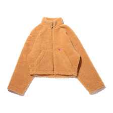 NIKE AS W NSW SWSH JKT SHERPA FLAX/CACTUS FLOWER CU6640-201画像