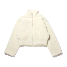 NIKE AS W NSW SWSH JKT SHERPA FOSSIL/STONE CU6640-238画像