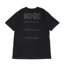 DC SHOES ACDC BACK IN BLACK SS Black ADYZT04976-KVJ0画像