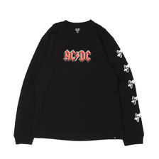 DC SHOES ACDC ABOUT TO ROCK LS Black ADYZT04981-KVJ0画像
