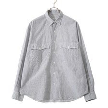 Porter Classic ROLL UP STRIPE SHIRT PC-016-1315画像