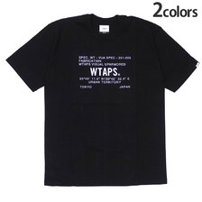 WTAPS 20AW FABRICATION TEE 202PCDT-ST03S画像
