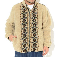 STUSSY Lima Jacquard Sherpa JKT 118401画像