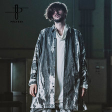 NO ID. BLACK ドルマンスリーブBIGロングSH 448006-557S画像