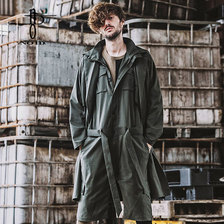 NO ID. BIGフードトレンチコート 848006-563C画像