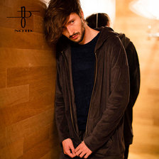 NO ID. フリースベロアBIGパーカ 847006-089T画像