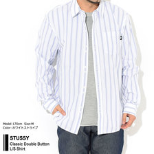 STUSSY Classic Double Button L/S Shirt 1110142画像