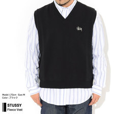 STUSSY Fleece Vest 118409画像