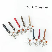 Hawk Company レザー キーホルダー 6266画像