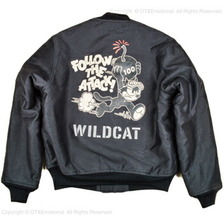 TOYS McCOY NAVAL AVIATION GROUND CREW DECK JACKET FELIX THE CAT "WILDCAT" TMJ2031画像