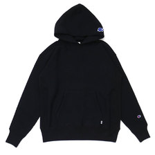 RHC Ron Herman &times; Champion R Wappen Reverse weave Hoodie BLACK画像