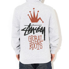 STUSSY Global Roots Hooded Sweat 1924622画像