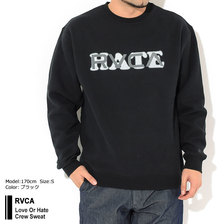 RVCA Love Or Hate Crew Sweat BA042-033画像