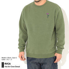 RVCA Hot Air Crew Sweat BA042-032画像