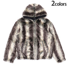 Supreme 20FW Faux Fur Reversible Hooded Jacket画像