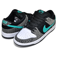 NIKE SB DUNK LOW PRO ELEPHANT medium grey/clear jade-black BQ6817-009画像