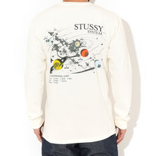 STUSSY Solar System Pigment Dyed L/S Tee 1994645画像