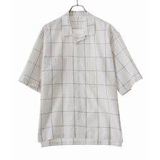 WELLDER Open-Collar Half Sleeve Shirt WM21SSH04画像