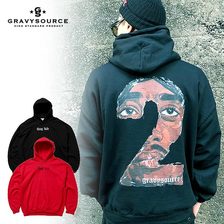 GRAVYSOURCE THUG LIFE HOODY GS21-HSW03画像