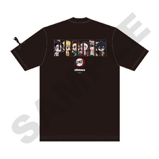 atmos &times; PUMA 鬼滅の刃 COLOR LOGO TEE BLK 921479-02画像