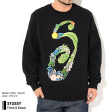 STUSSY Floral S Sweat 1914619画像