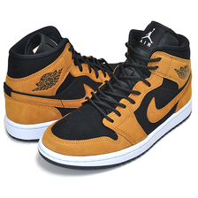 NIKE WMNS AIR JORDAN 1 MID SE desert ochre/desert ochre DB5453-700画像