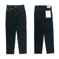 JOHNBULL ダブル ストレッチ テーパード ジーンズ インディゴ 21515-11画像