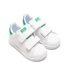 adidas STAN SMITH CF I FOOTWEAR WHITE/FOOTWEAR WHITE/GREEN FX7532画像