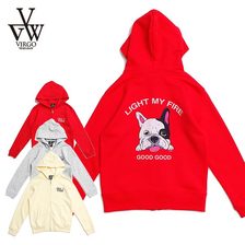 VIRGO Out tongue ZIP HOODIE (GOODx2) VG-KZ-6画像