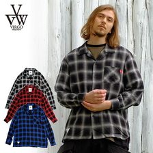 VIRGO Vintage blurred shirts VG-SH-227画像
