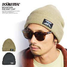 DOUBLE STEAL MOUNTAIN RIB KNIT CAP 905-42061画像