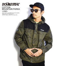 DOUBLE STEAL COTTON MOUNTAIN PARKA -CAMO- 704-69006画像