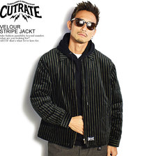 CUTRATE VELOUR STRIPE JACKT CR-20AW082画像