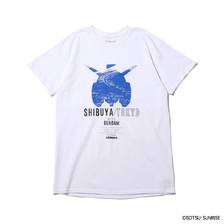 atmos &times; GUNDAM &times; KOUSUKE KAWAMURA RX-78-2 GUNDAM HEAD TEE WHITE AT19-042画像