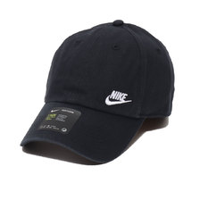 NIKE W NSW H86 FUTURA CLASSIC CAP BLACK/WHITE AO8662-010画像