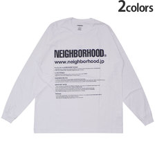 NEIGHBORHOOD 20AW ID/C-TEE.LS 202PCNH-LT05画像